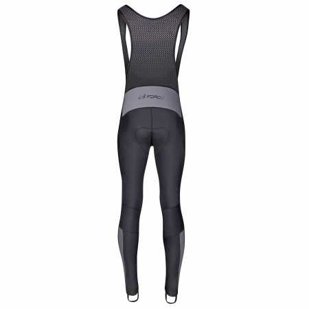 Pantaloni ciclism lungi cu bretele si bazon FORCE Bright, de dame [1]