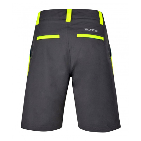 Pantaloni FORCE Blade MTB, cu sub-pantaloni cu bazon [1]