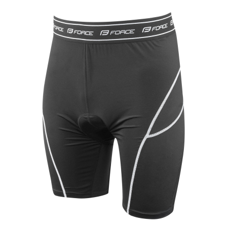 Pantaloni FORCE Blade MTB, cu sub-pantaloni cu bazon [2]
