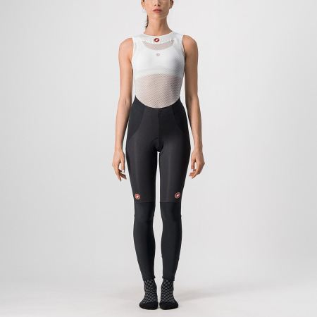 PANTALONI LUNGI - Pantaloni lungi cu bretele CASTELLI RoS W, de dama, negru