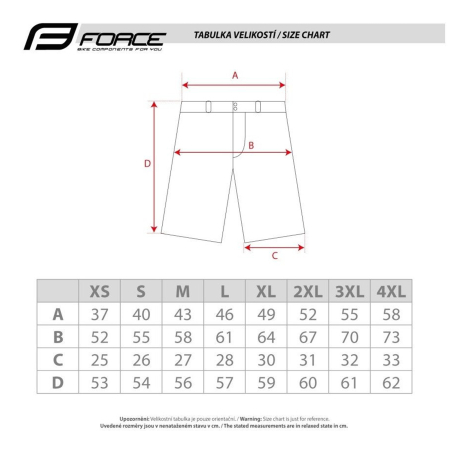 Pantaloni scurti ciclism FORCE Rebel MTB [3]