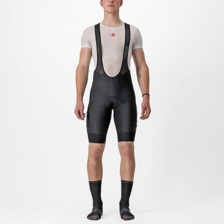 PANTALONI - Pantaloni scurti cu bretele CASTELLI Unlimited Cargo