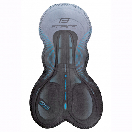 Pantaloni scurti cu bretele FORCE B51 [2]