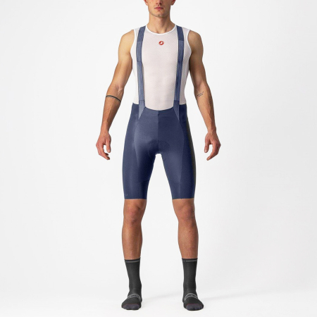 PANTALONI SCURTI - Pantaloni scurti cu bretele pentru barbati CASTELLI Free Aero RC