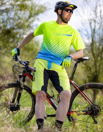 Pantaloni scurti cu interior detasabil FORCE MTB-11 [3]