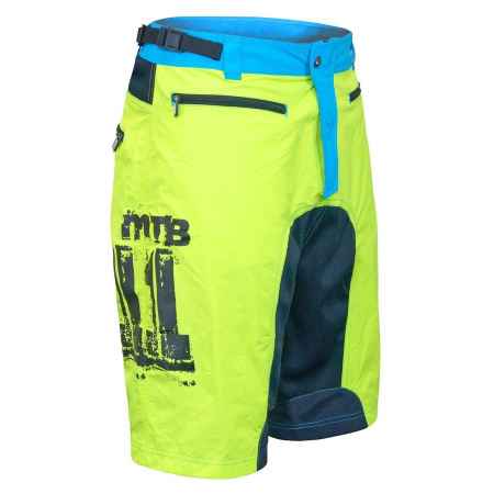 PANTALONI SCURTI - Pantaloni scurti cu interior detasabil FORCE MTB-11