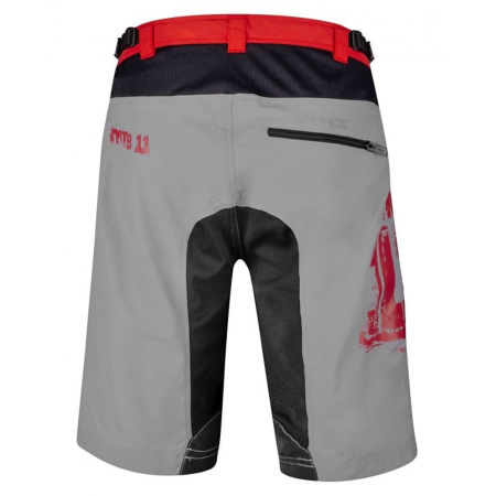 Pantaloni scurti cu interior detasabil FORCE MTB-11 [2]