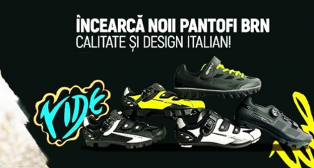 Pantofi ciclism BRN Cross MTB, negri [2]