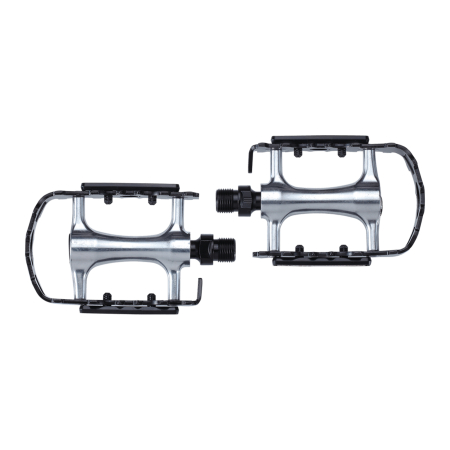 Pedale BBB BigFeet BPD-1601, ax CroMo, aluminiu, argintii [3]