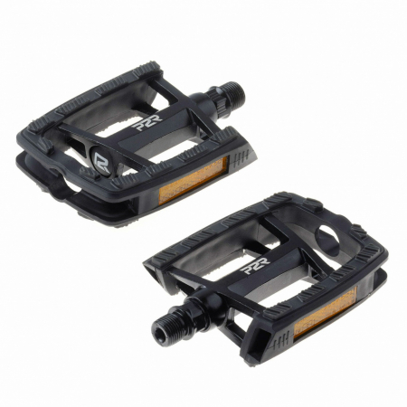 PEDALE - Pedale bicicleta city P2R Cityman 20, aluminiu, negru