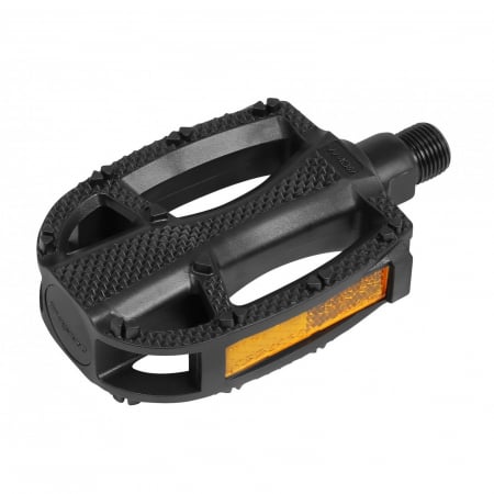 PEDALE SI ACCESORII - Pedale FORCE 481 pentru biciclete copii, plastic negre