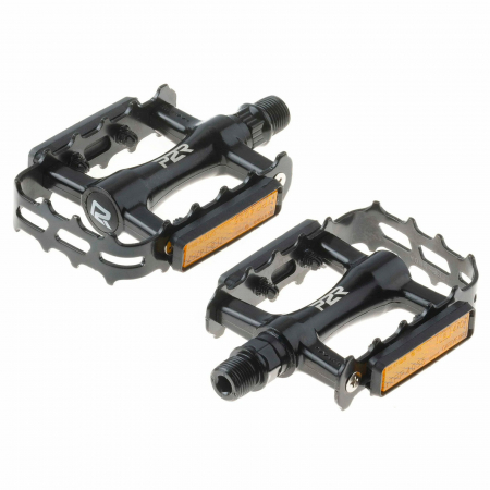 PEDALE - Pedale MTB aluminiu/otel P2R MTBMAN 10, negru