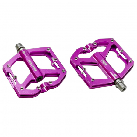 PEDALE - Pedale aluminiu P2R Flatman 60, 3SB, mov