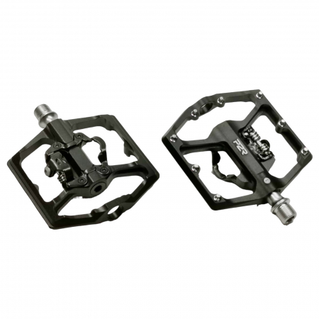PEDALE - Pedale aluminiu P2R Flatman 70SPD, 3SB, negru
