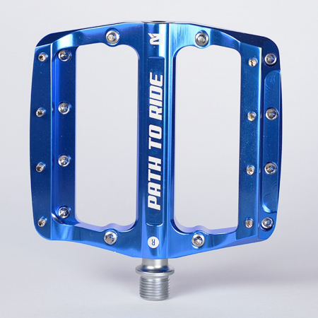 Pedale P2R Flatman 90 ETD, 3SB, aluminiu, albastru [1]