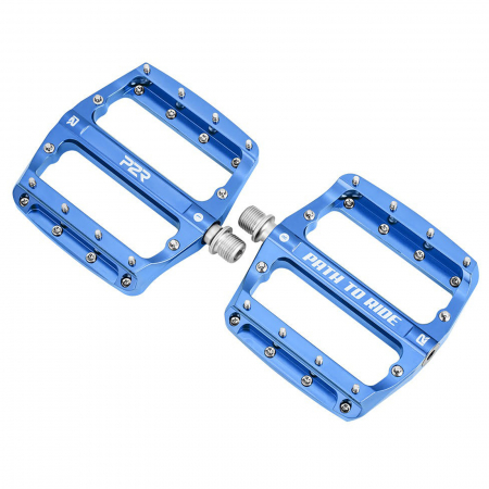 PEDALE - Pedale P2R Flatman 90 ETD, 3SB, aluminiu, albastru