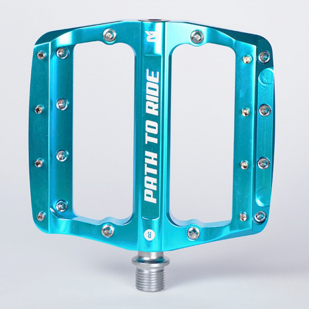 Pedale P2R Flatman 90 ETD, 3SB, aluminiu, bleu [1]