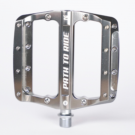 Pedale P2R Flatman 90 ETD, 3SB, aluminiu, argintiu [1]