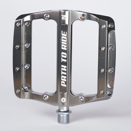 Pedale P2R Flatman 90 ETD, 3SB, aluminiu, gri [1]