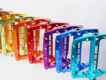 Pedale P2R Flatman 90 ETD, 3SB, aluminiu, mov [2]