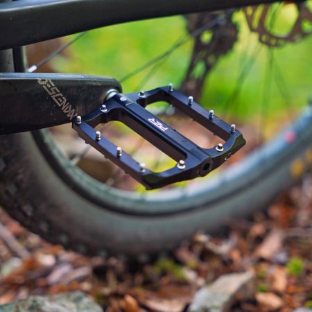 Pedale P2R Flatman 90 ETD, 3SB, aluminiu, negru [3]