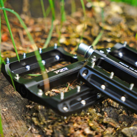 Pedale P2R Flatman 90 ETD, 3SB, aluminiu, negru [1]