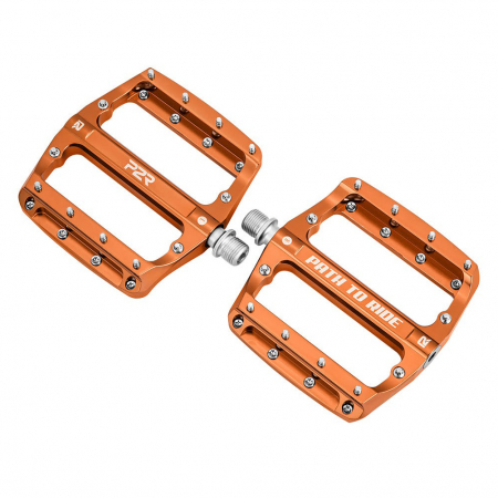PEDALE - Pedale P2R Flatman 90 ETD, 3SB, aluminiu, portocaliu