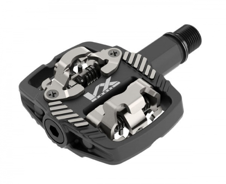 PEDALE - Pedale SPD VP COMPONENTS VX-2500, argintiu/negru