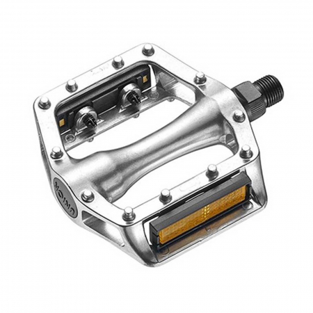 PEDALE SI ACCESORII - Pedale UNION SP-102, filet 9/16 AM, aluminiu argintiu