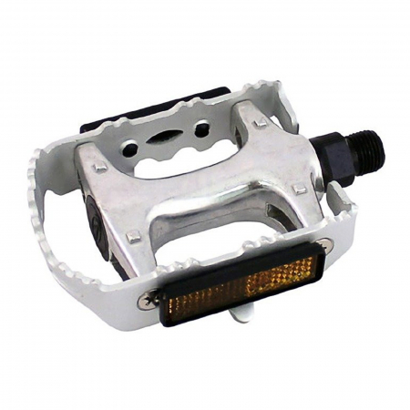 PEDALE SI ACCESORII - Pedale UNION SP-910A, filet 9/16, aluminiu argintii