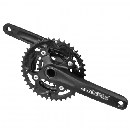 ANGRENAJE COMPLETE - Angrenaj pedalier FORCE  F Nine 3.3 aluminiu, 22/30/40T, brat 175 mm, negru