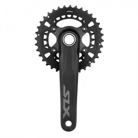 ANGRENAJE COMPLETE - PAngrenaj pdalier SHIMANO SLX FCM7100 aluminiu 26/36T, brat 175 mm, negru