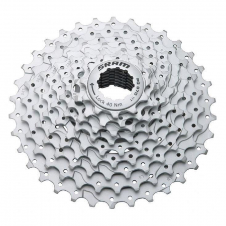PINIOANE - Pinioane casetate SRAM PG-970, 9 viteze, 11-34T, argintiu