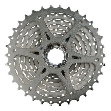 Pinioane casetate SHIMANO Alivio CS-HG400-9, 9 viteze, argintiu [1]