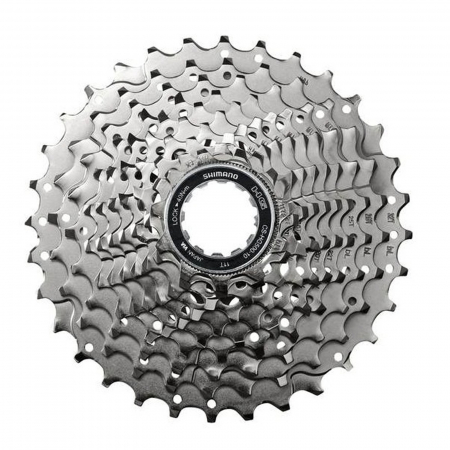 PINIOANE - Pinioane casetate SHIMANO Deore CS-HG50-10, 10 viteze, 11-36T, argintiu