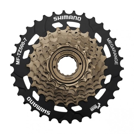 ACCESORII/COMPONENTE - Pinioane pe filet SHIMANO Tourney MF-TZ500, maro/negru