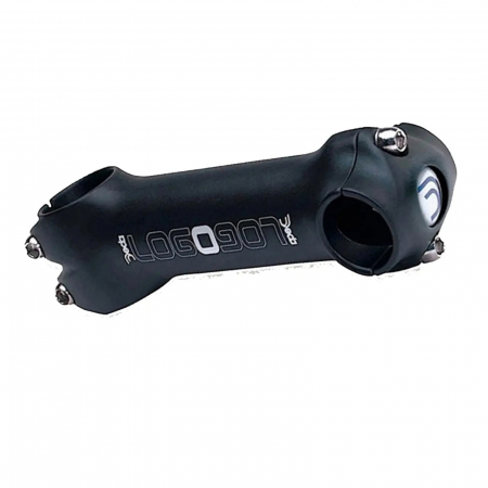 PIPE GHIDON - Pipa DEDA "Logo" 70 mm, aluminiu, neagra