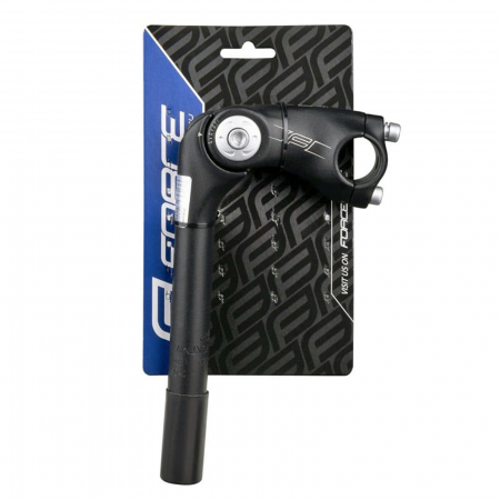 Pipa FORCE S6.1 1 25.4/90 mm reglabila, aluminiu neagra [4]