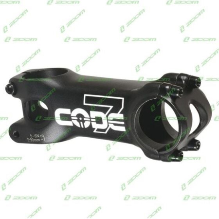 PIPE GHIDON - Pipa ghidon fixie TDS RD701, unghi 7°, prindere ghidon 31,8 mm, prindere furca 1 1/8, extensie 100 mm, negru