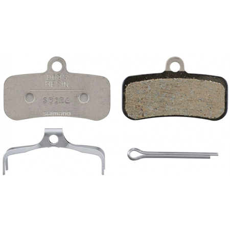 FRANE - Placute frana SHIMANO D03S-RX, resin, cu arc