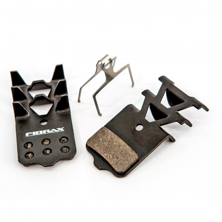 FRANE - Placute frana semi-metalice FIBRAX ASH977F, negru