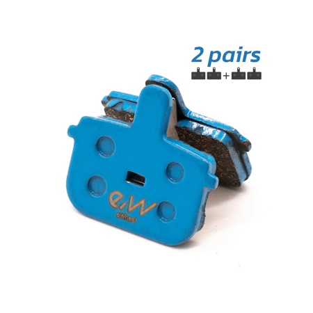 Import - Placute frana trotineta Ewheel RT001-C Ceramic - Set 2 perechi