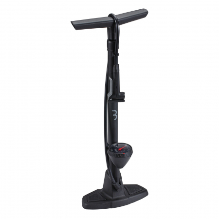 POMPE - Pompa podea cu manometru BBB BFP-20 Airwave Dualhead 3.0, negru