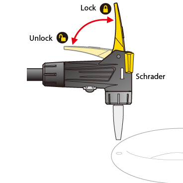Pompa Podea Topeak Joeblow Race - Alb-Negru [9]
