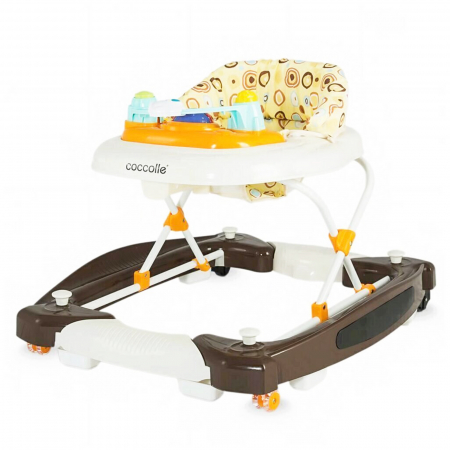 PREMERGATOARE - Premergator COCCOLLE Vivace cu balansoar, maro