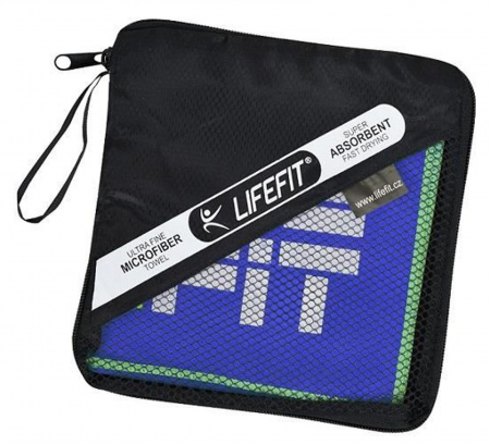 Prosop fitness LIFEFIT Quick Dry, 35x70 cm, albastru [3]