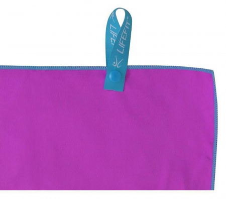 Prosop fitness LIFEFIT Quick Dry, 105x175 cm, violet [2]