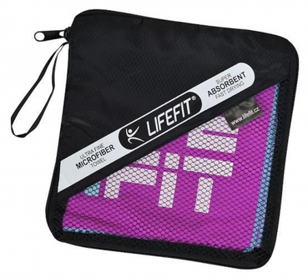 Prosop fitness LIFEFIT Quick Dry, 105x175 cm, violet [3]
