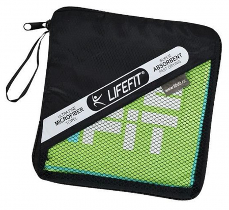 Prosop fitness LIFEFIT Quick Dry, 105x175 cm, verde [3]