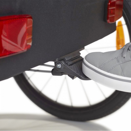 Remorca/Carucior transport copii POLISPORT, negru/albastru [3]